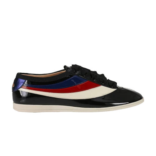 Gucci Falacer Web Patent Leather
