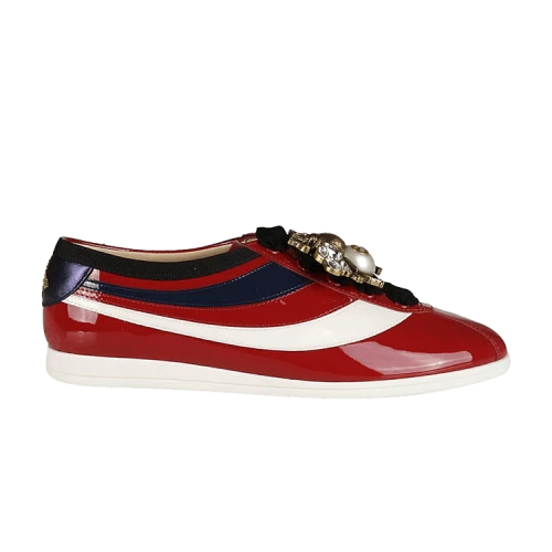 Gucci Falacer Sneakers 'Red Vernice Crystal' (Women's)