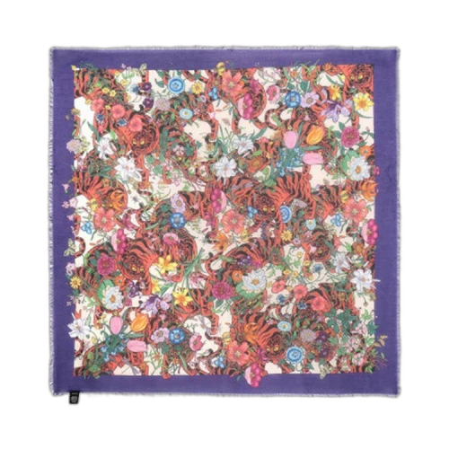Gucci Flora Tiger Scarf 'Multicolor'