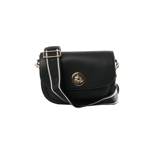Marc Jacobs Signet Turnlock Saddle Bag Black
