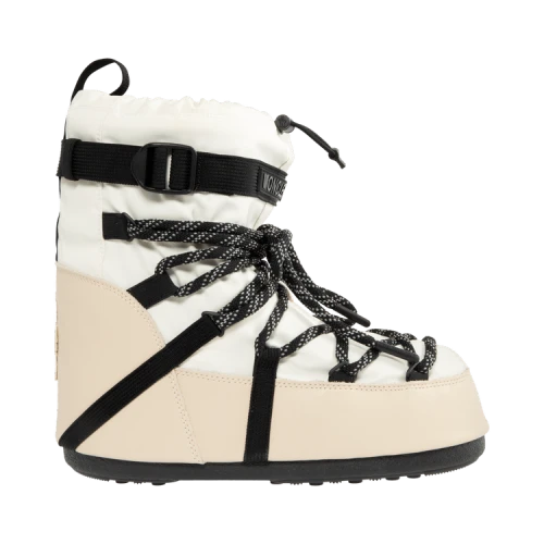 Moncler x Moon Boot Icon Low Gaiter Snow Boot 'Natural Black'