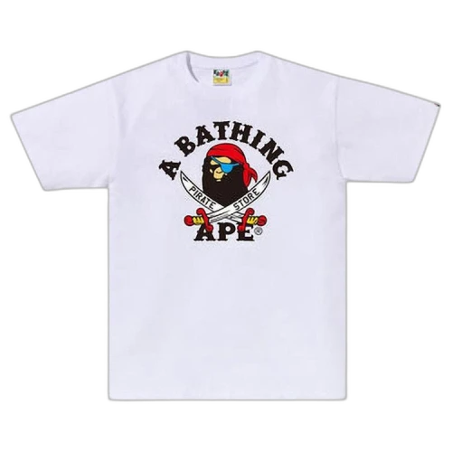 BAPE Ape Pirate Tee 'White'