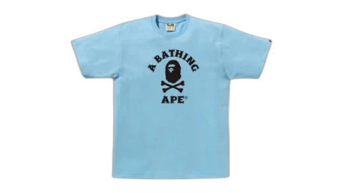 BAPE Ape Crossbone College Tee Orange