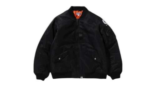 BAPE Ape Crossbone MA-1 Jacket Olivedrab