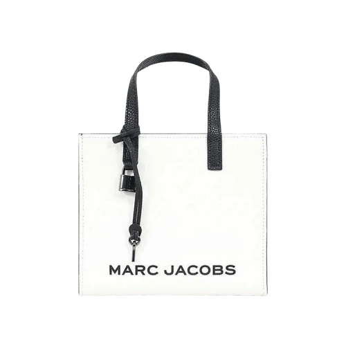 Marc Jacobs Bi Color Bold Mini Grind Bag Black/White