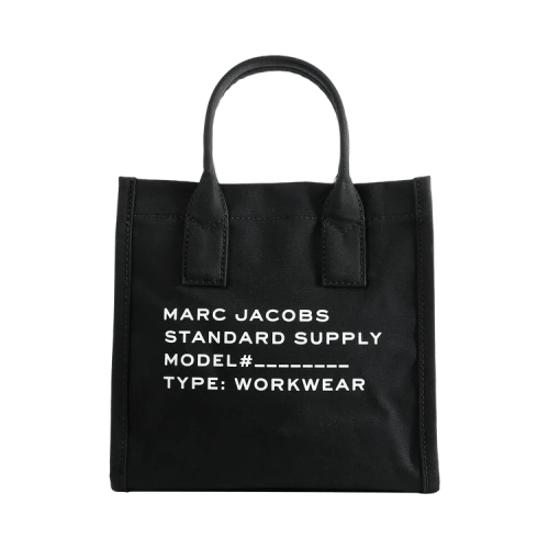 Marc Jacobs Medium Tote Canvas Standard Supply Bag 'Black'