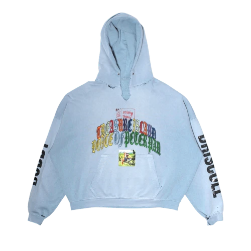 Paly Hollywood Bobby Driscoll Hoodie Baby Blue
