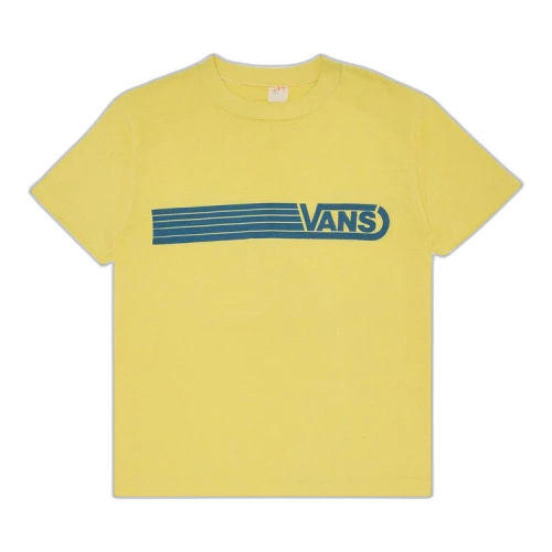 Vintage Vans Logo Tee 'Yellow'