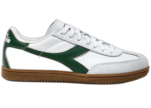 Diadora Trainer White Foliage Green Gum