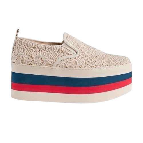 Gucci Peggy Platform 'Lace' (Women's)