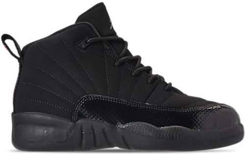 Jordan 12 Retro Black Rush Pink (PS)