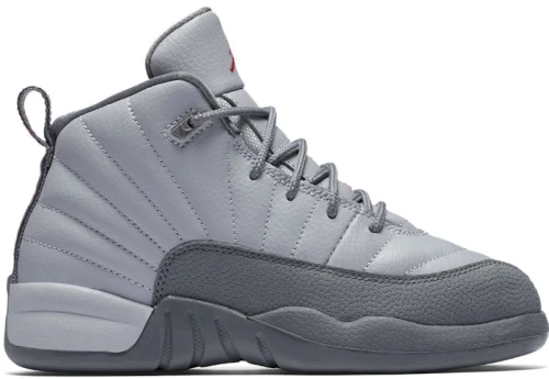 Jordan 12 Retro Wolf Grey Vivid Pink (PS)