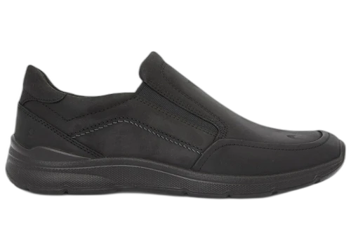 Ecco Irving Slip-On Black Nubuck