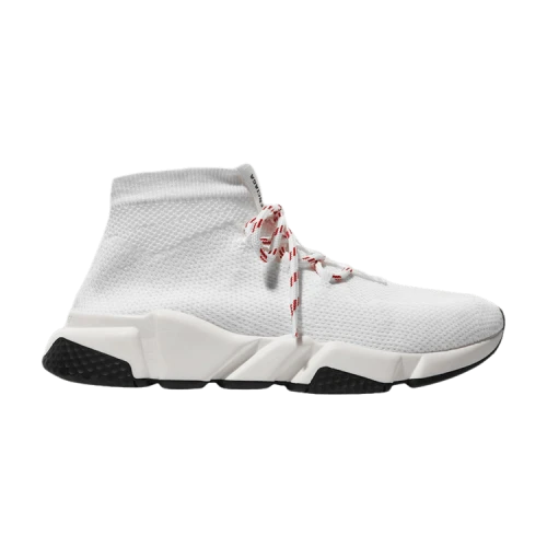 Balenciaga Speed Lace Up Trainer 'White Red' (Women's)