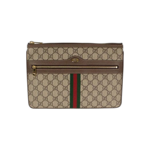 Gucci Ophidia GG Supreme Pouch Bag 'Beige'