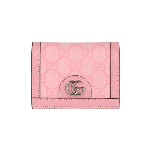 Gucci Women's Ophidia GG Card Case Pink
