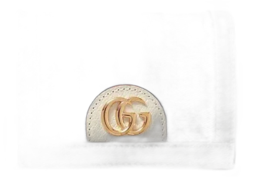 Gucci GG Supreme Ophidia Card Case White Beige