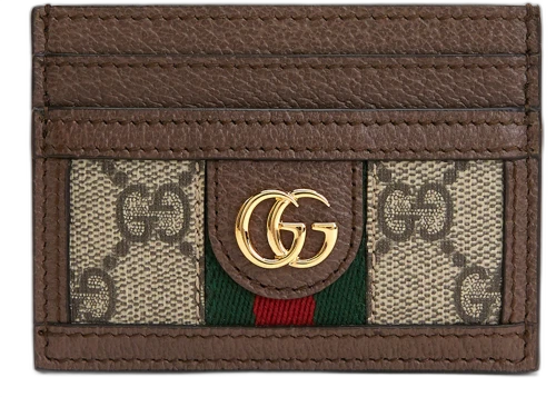 Gucci Ophidia Card Holder Beige