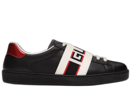 Gucci Ace Stripe Black