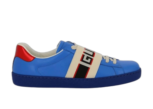 Gucci Ace Blue Stripe