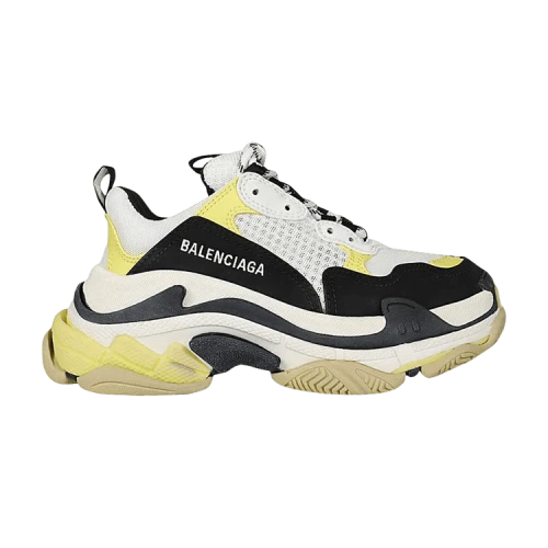 Balenciaga Triple S 'Black Yellow' (Women's)