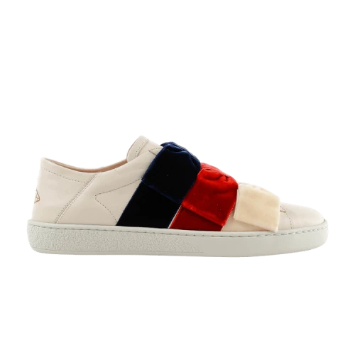 Gucci Ace Leather Low 'Ribbons' (Women's)