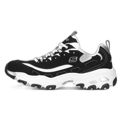 Skechers D'LITES Daddy Shoes 'White Black'