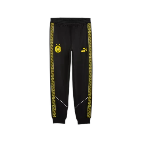 PUMA BVB Soccer Bottoms Men's Black Moderate