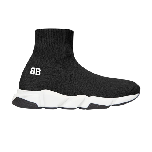 Balenciaga Speed Trainer Kids 'Black White'