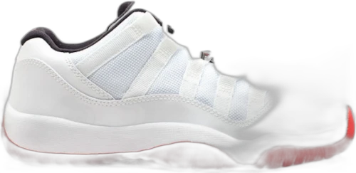 Jordan 11 Retro Low White Varsity Red (GS)