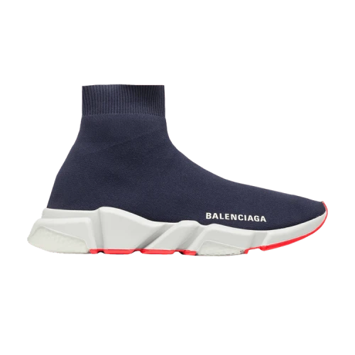 Balenciaga Speed Sneaker 'Clear Sole - Navy'