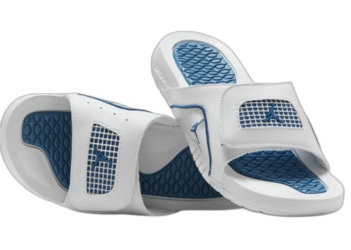 Jordan Hydro 4 Retro Off White Neutral Grey Industrial Blue (GS)