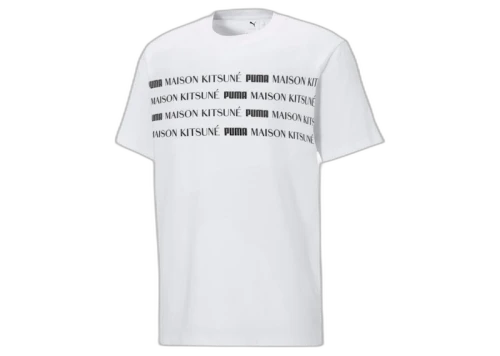 Puma x Maison Kitsune Engineered Tee White