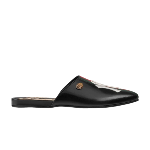 New York Yankees x Gucci Princetown Slipper 'Black'