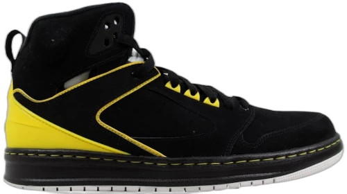 Jordan Sixty Club Black Yellow Metallic Silver