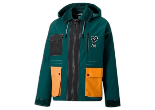 Puma x Ami Woven Jacket Varsity Green