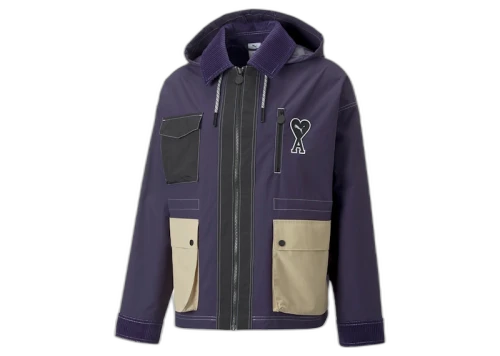 Puma x Ami Woven Jacket Deep Plum