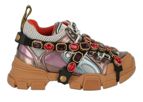 Gucci Flashtrek Crystal Metalic (Women's)
