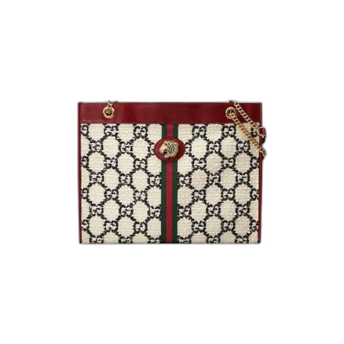 Gucci Tweed Rajah Large Tote 'White'