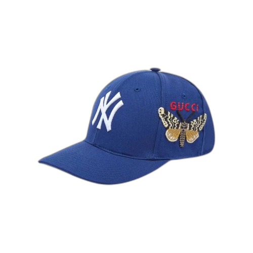 Gucci NY Yankees Patch Baseball Cap 'Blue'