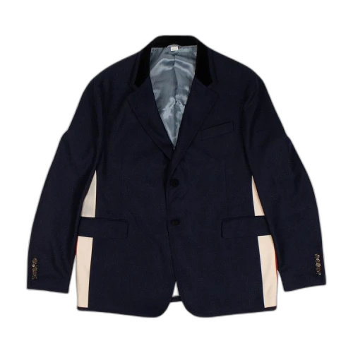 Gucci Sylvie Web Stripe Blazer Jacket 'Navy'