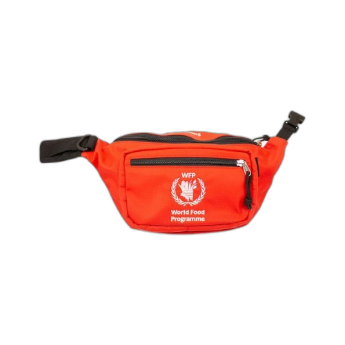 Balenciaga Logo Belt Bag 'Red'