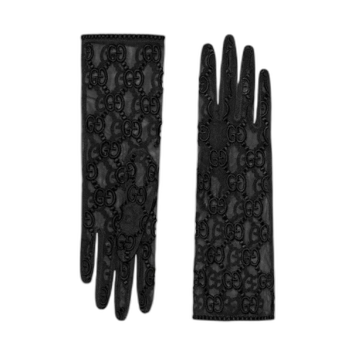 Gucci Tulle Gloves 'Black'
