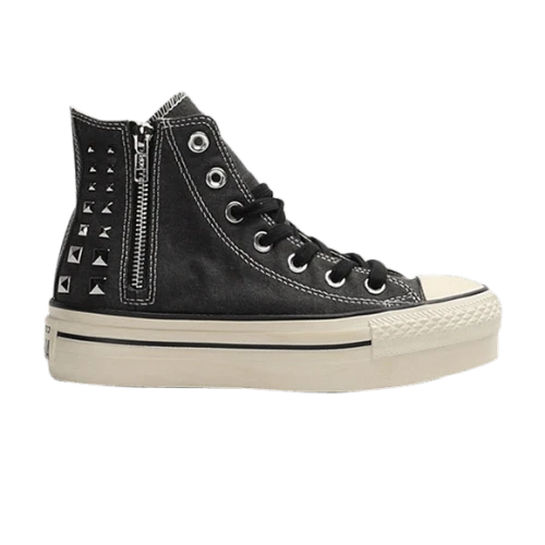 Converse Chuck Taylor All Star Platform Studs Hi 'Jet Black'