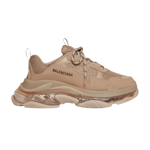 Balenciaga Triple S Sneaker 'Clear Sole - Light Brown'