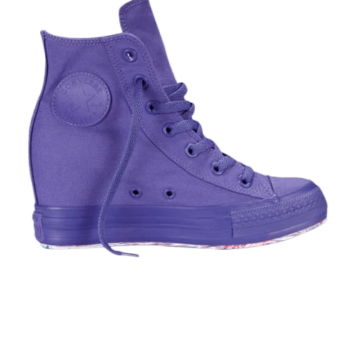 Converse Chuck Taylor Platform Plus Wedge Hi 'Purple' (Women's)
