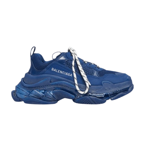 Balenciaga Triple S 'Clear Sole - Navy' (Women's)