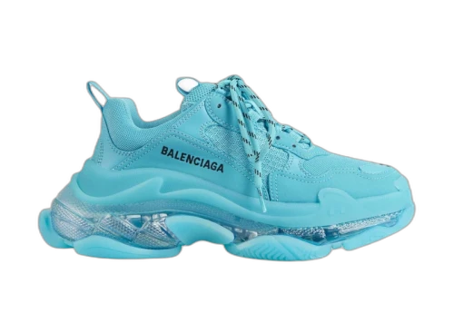 Balenciaga Triple S Clear Sole Turquoise (Women's)