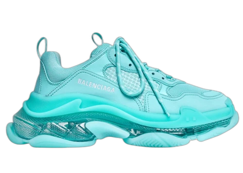 Balenciaga Triple S Clear Sole Blue (Women's)