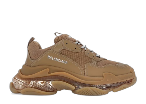 Balenciaga Triple S Clear Sole Light Camel (Women's)